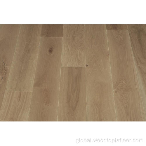 Brushed Solid Oak Flooring Three layers of solid wood engineer Floor Manufactory